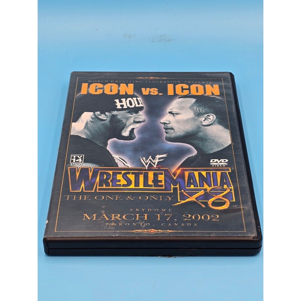 WWF - WrestleMania 18 (DVD, 2002) Icon Vs Icon Hulk Rock Wrestling